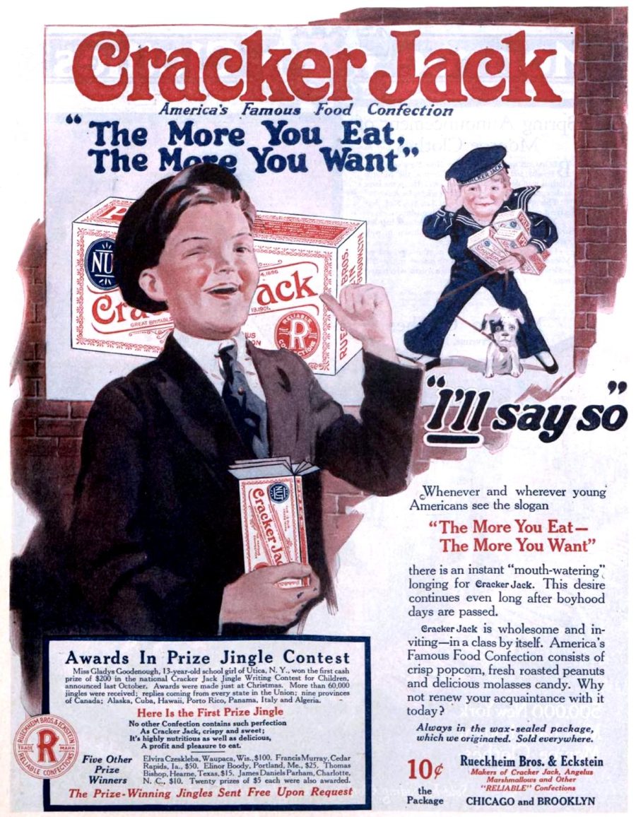 Cracker Jack The sweet history behind Cracker Jack prizes & the