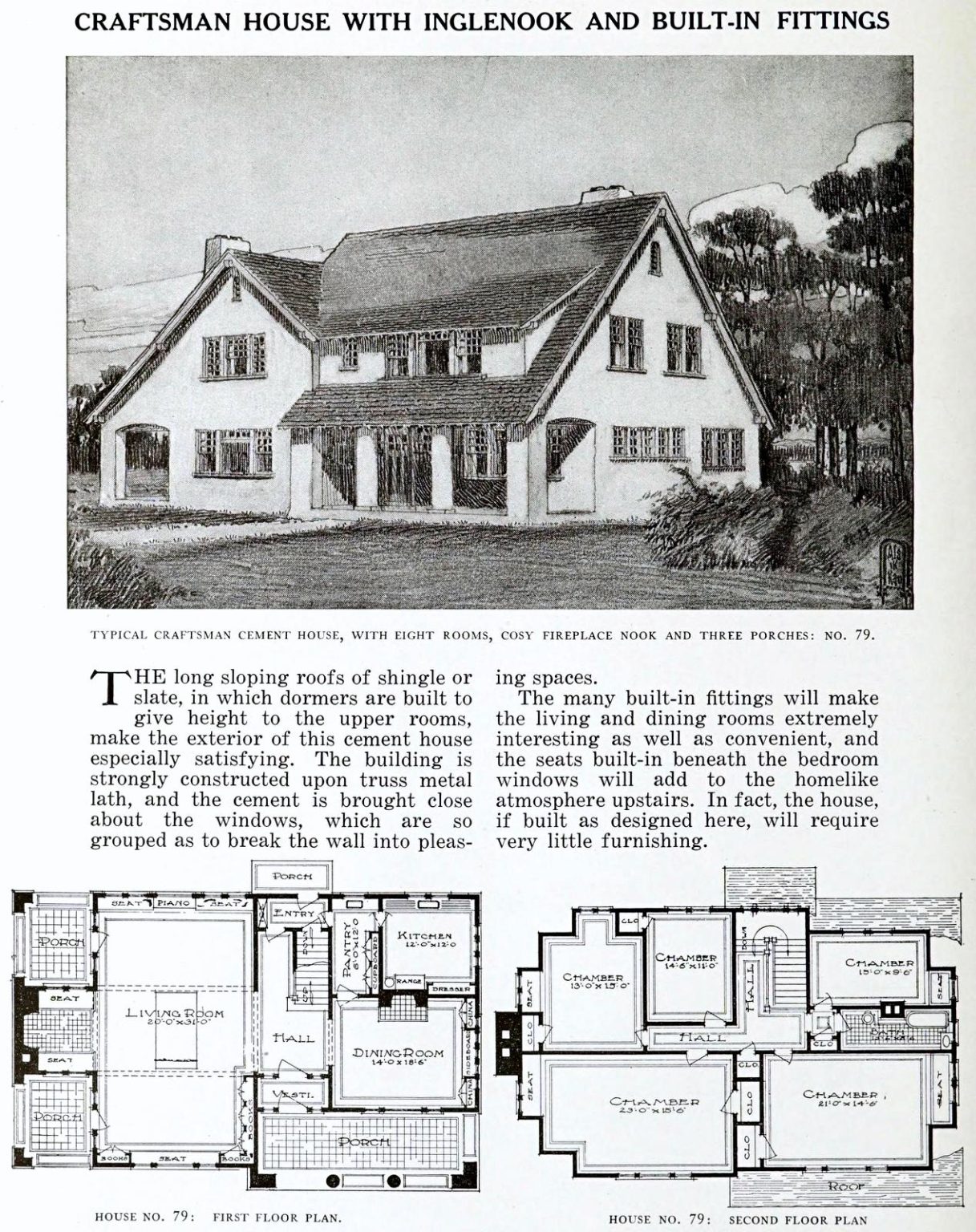 These 26 vintage Craftsman house plans will make you want to
