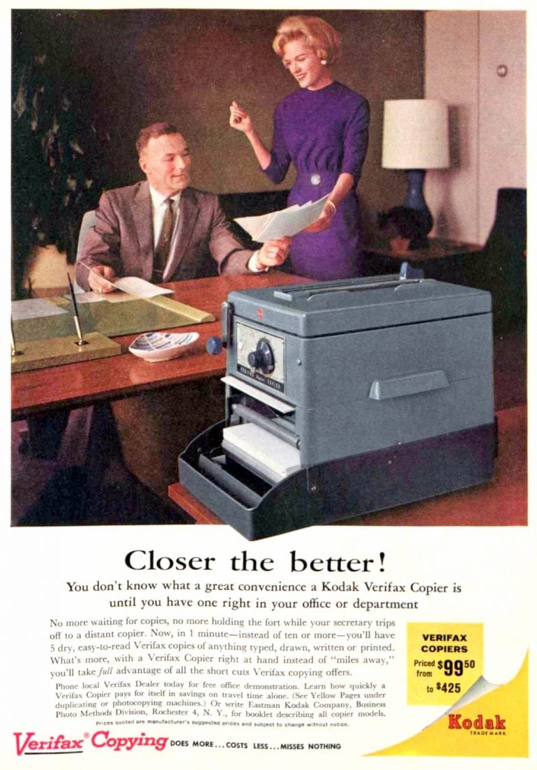 Vintage copy machines See the kinds of old photocopiers that offices