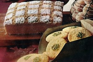 Old-fashioned bake sale recipes (1966) and vintage recipe cards