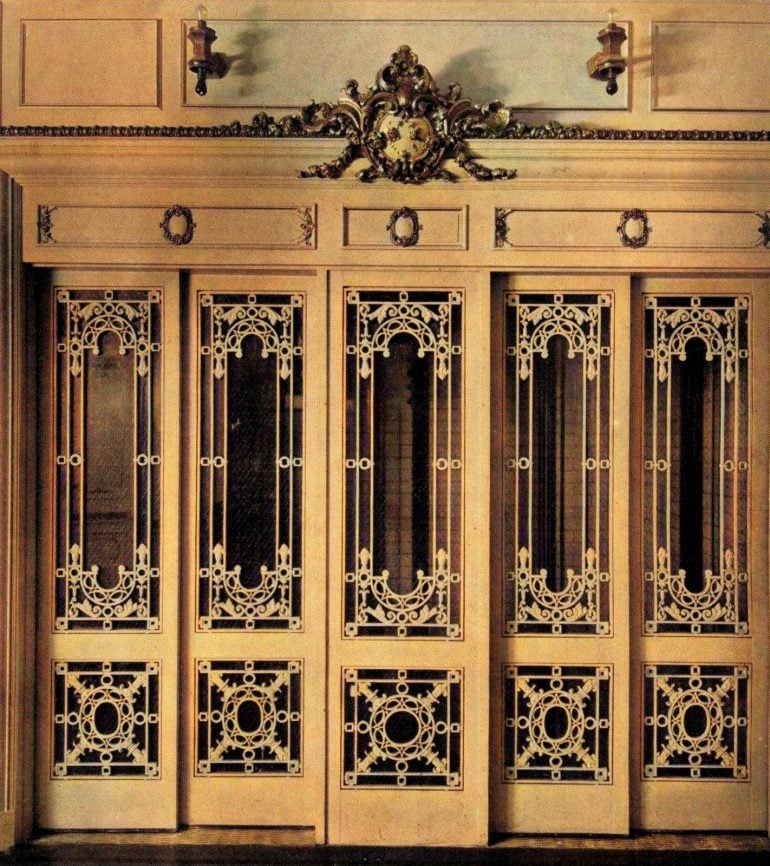 See 25 amazing antique elevators, many with the elegant cage style