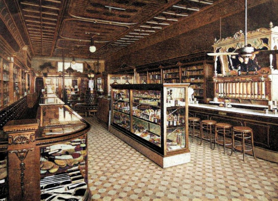 The mind-blowing world of vintage drugstores: 100+ years ago, people ...
