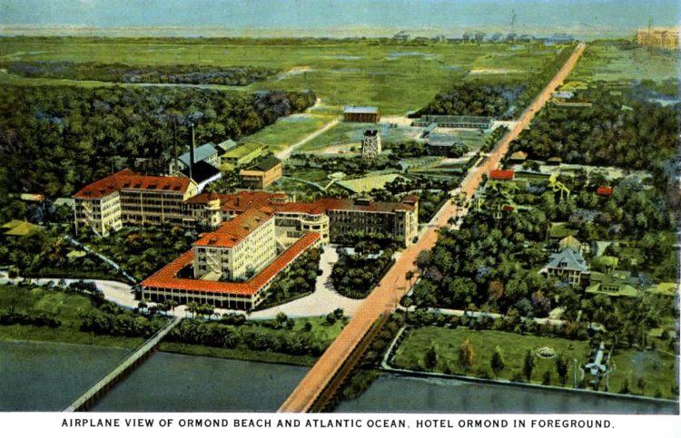 Old view of Ormond Beach Florida from c1917