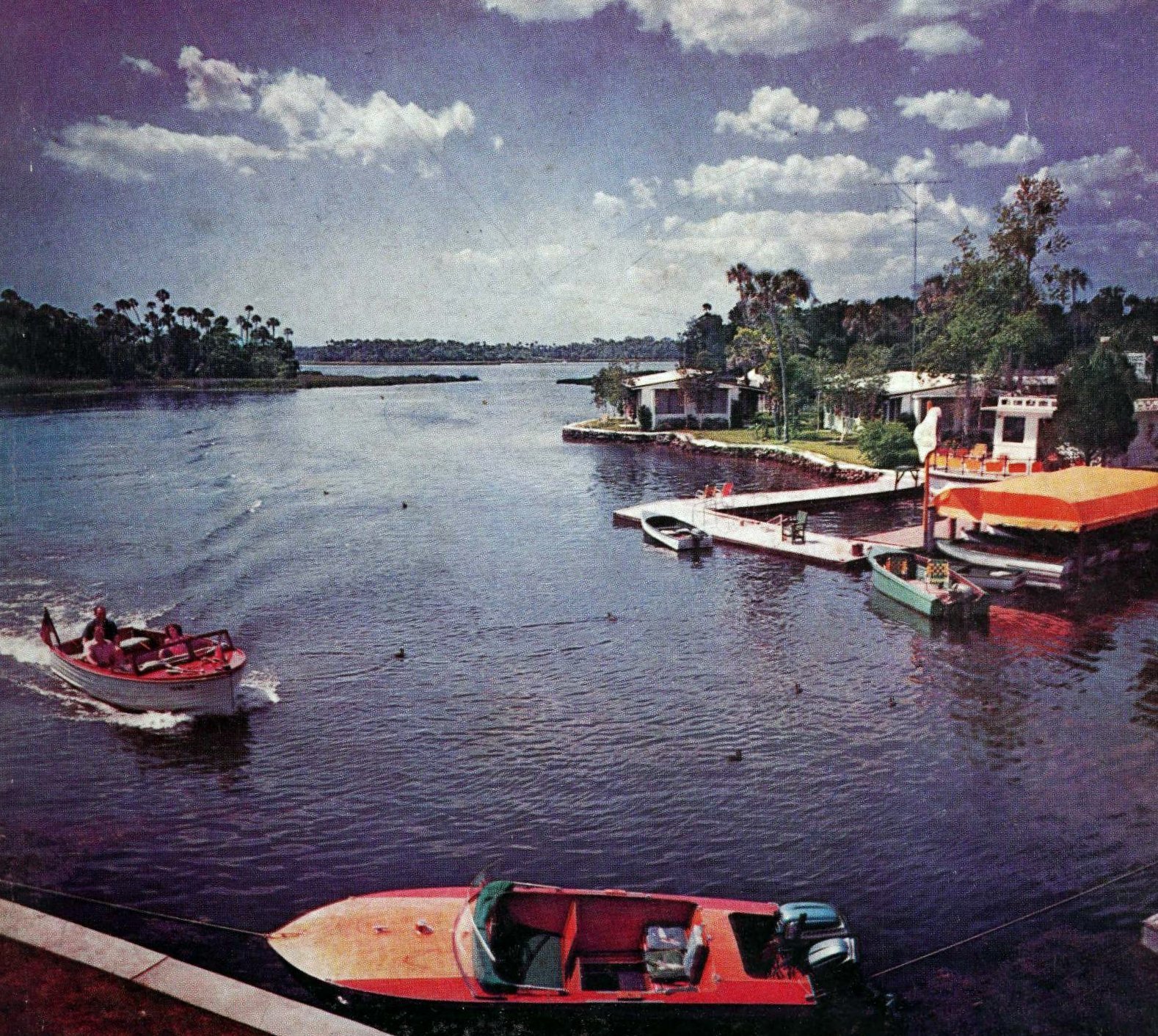 Palm Beach scenery in Florida (1957) via ClickAmericana com