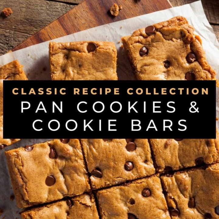 Pan cookies and cookie bars recipes at Click Americana