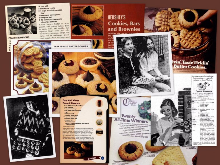 Classic peanut butter blossoms Stepbystep cookie recipe, with photos