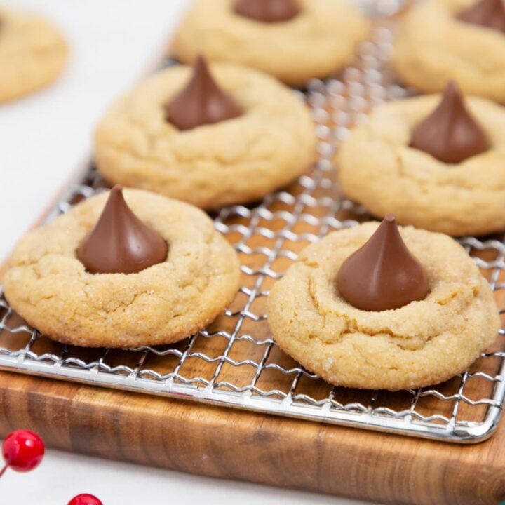 Peanut Butter Blossoms Cookie recipe at Click Americana (2)