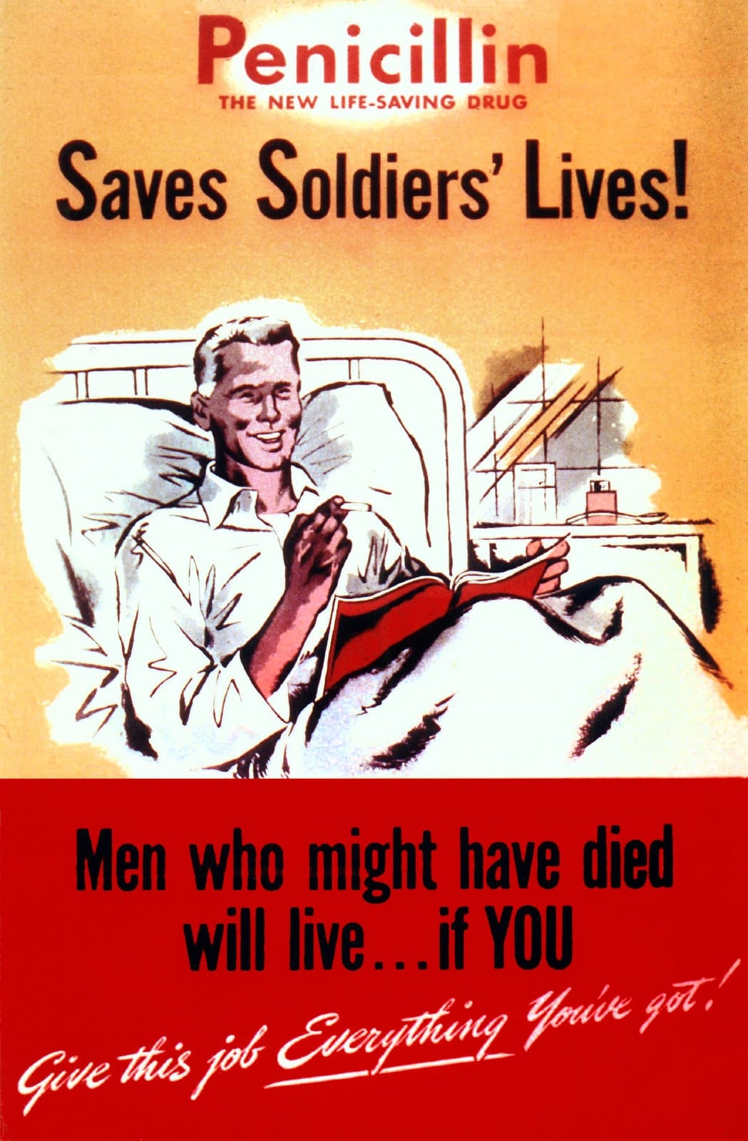 How penicillin was discovered and how wwii let this miracle drug reach