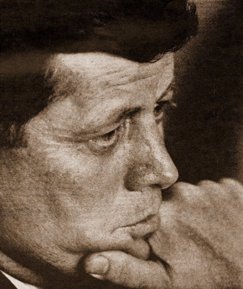 President Kennedy's assassination through the devastating headlines & heartbreak (1963) 19 Pensive JFK