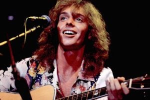 Peter Frampton onstage 1976