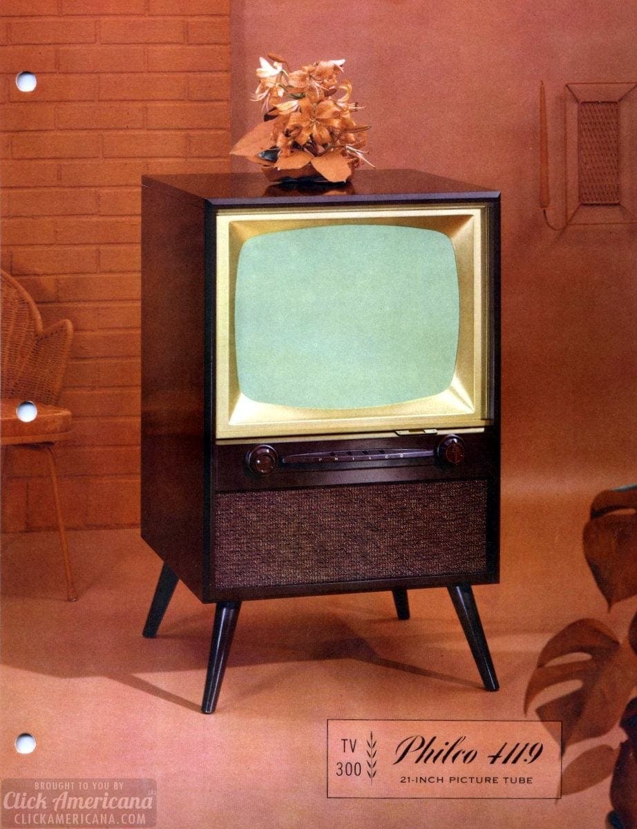 50 Vintage Television Sets From The 1950s Wonders Of The World In 