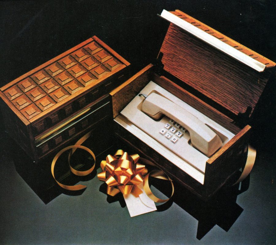 See vintage touchtone phones with oldfashioned push buttons Click