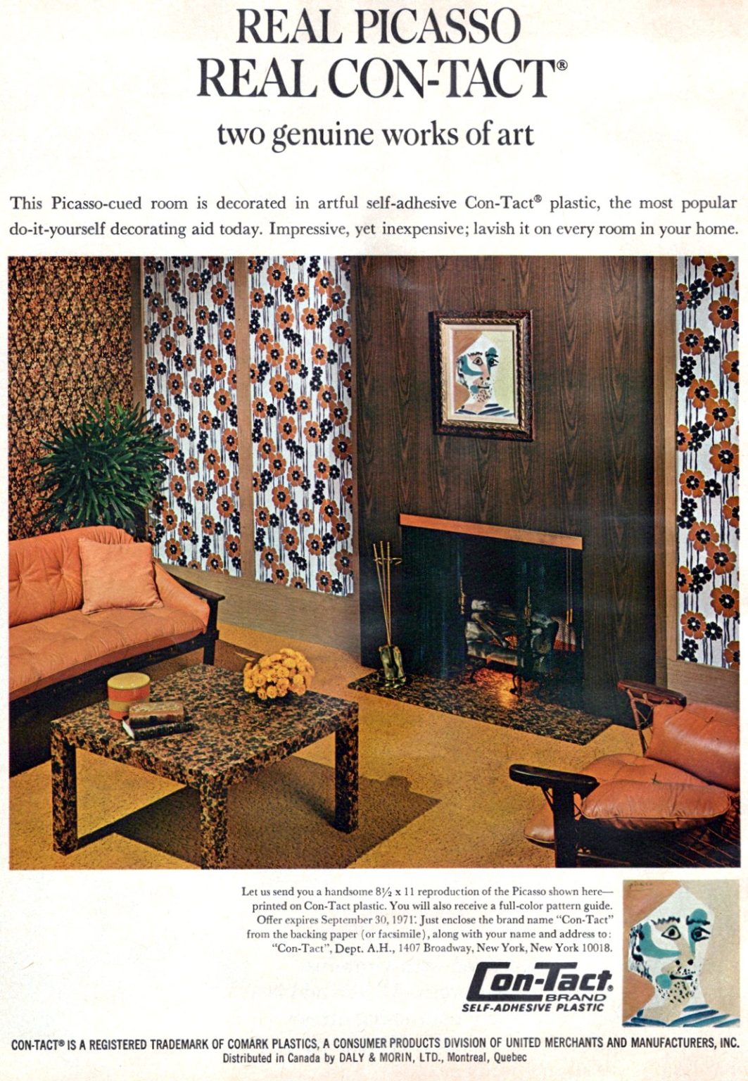 Not just shelf liner Retro ConTact paper was an easy home decor