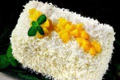 Pineapple rum torte (1987)