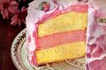 Pink lemonade ice cream cake recipe