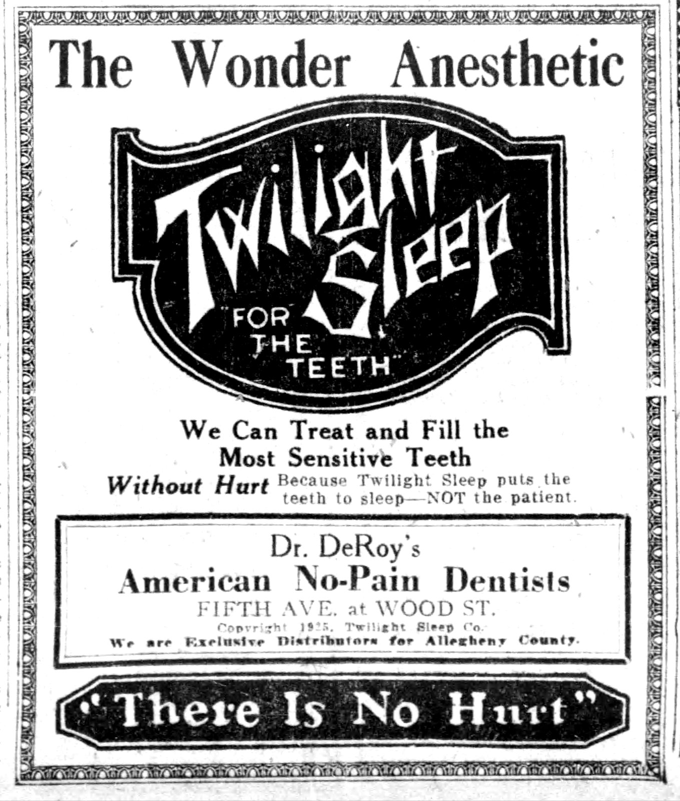 Oldfashioned dentistry makes dental care today seem like magic Click