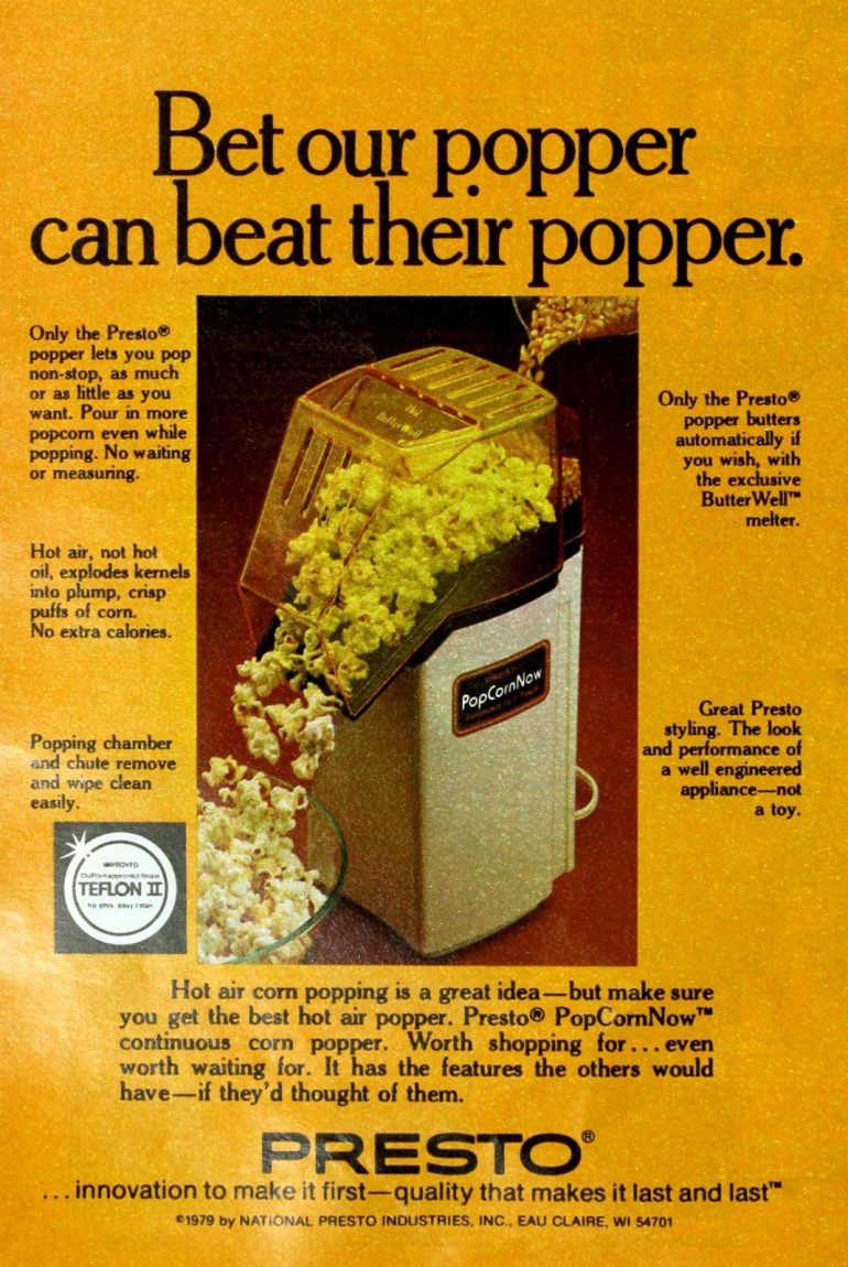 Remember these retro airpop popcorn makers? Click Americana