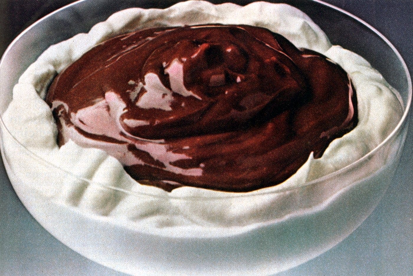 Pudding in a cloud Retro dessert recipe from 1982 Click Americana