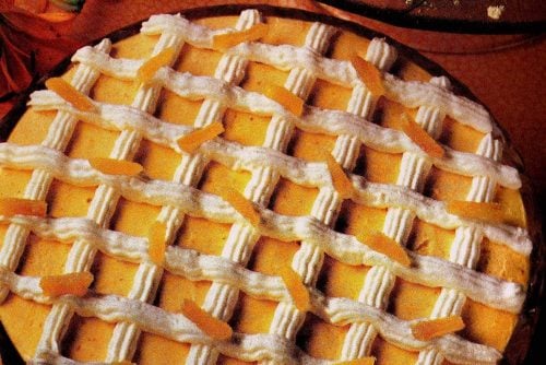 Pumpkin, rum, cream cheese and other good stuff team up to make this memorable velvet mousse (1977)