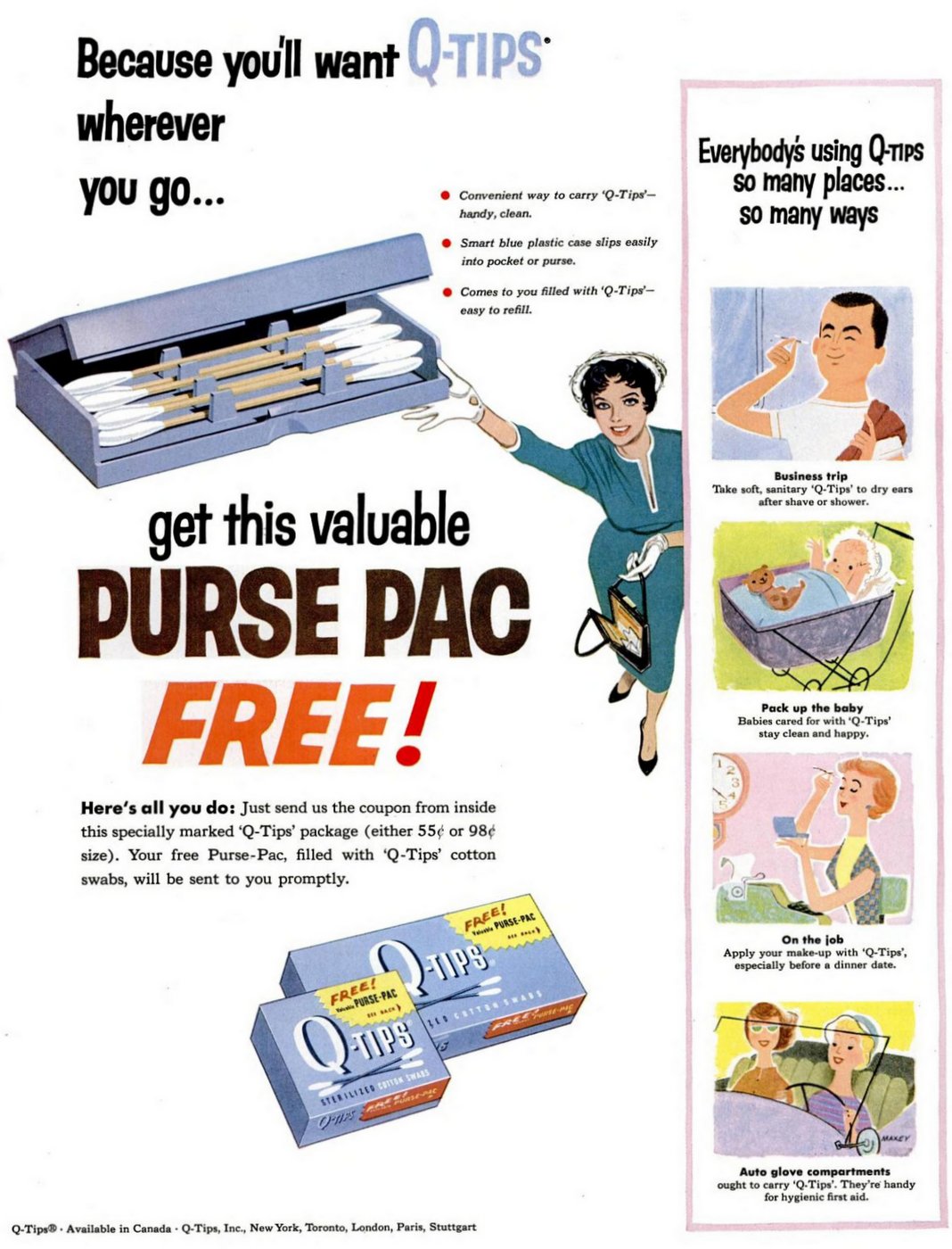 The history of QTips and their original name (which would never ever