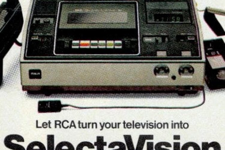 Tape your favorite shows watch them later! RCA's new VCR (1977