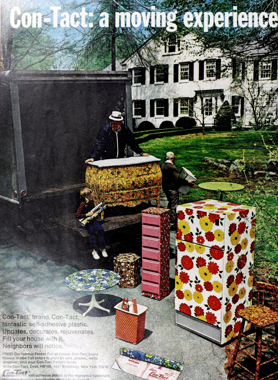 Not just shelf liner Retro ConTact paper was an easy home decor