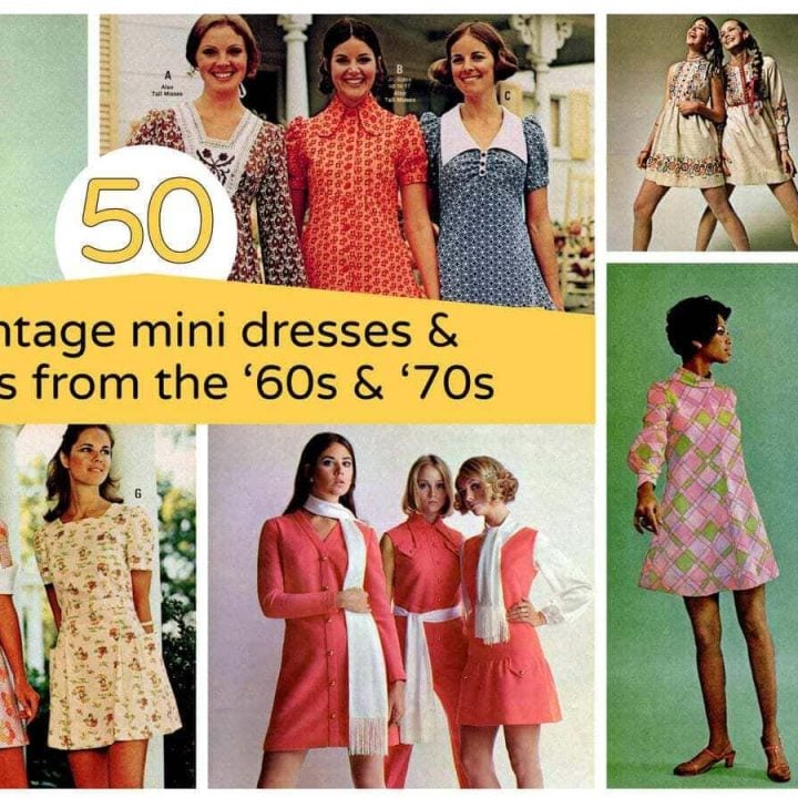 Ready for a retro party See 50 of the cutest vintage mini dresses & miniskirts from the '60s & '70s