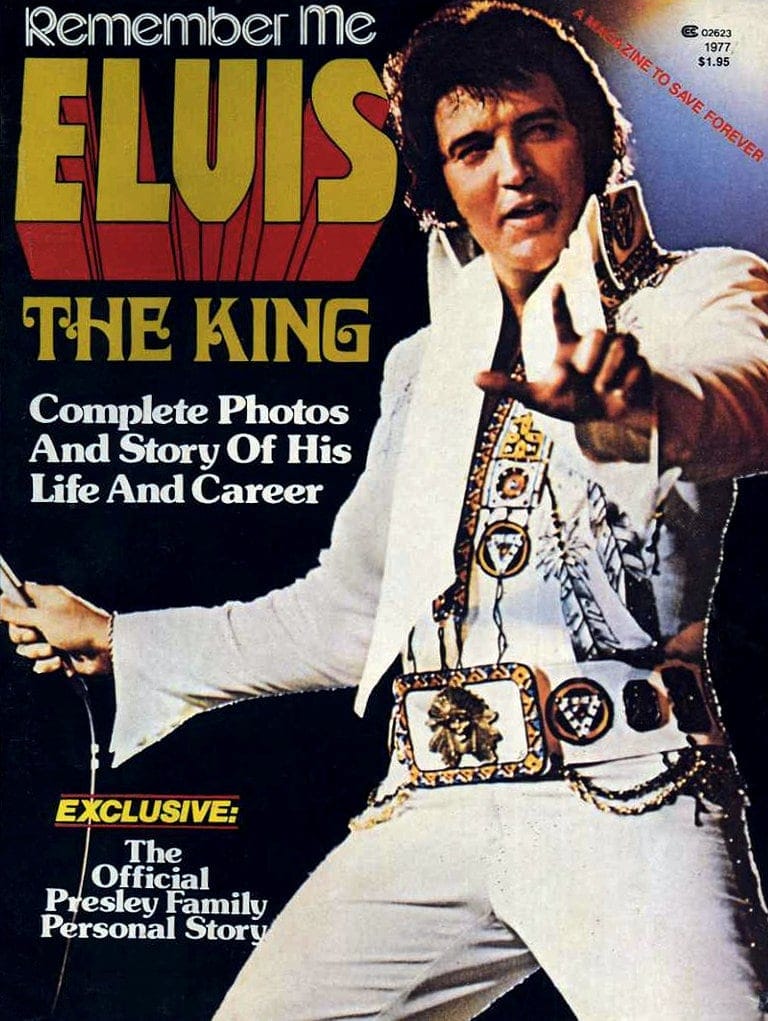 Remember Me Elvis The King magazine cover 1977