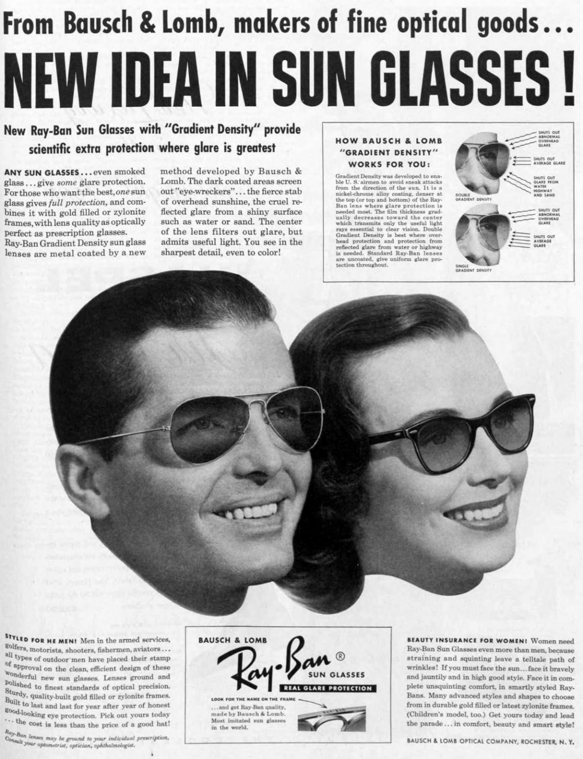 Vintage RayBan sunglasses have been the epitome of cool for nearly a