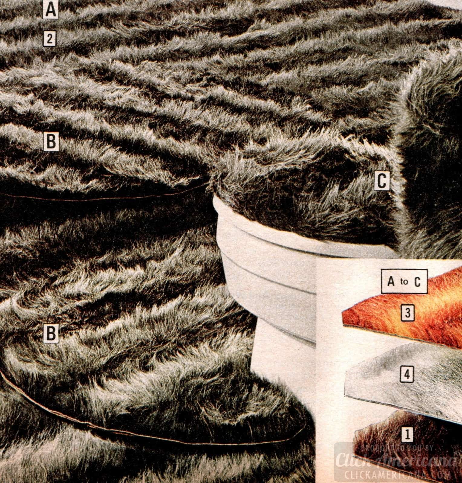 These 12 fuzzy toilet seat covers from the 70s were super retro bathroom decor Click Americana