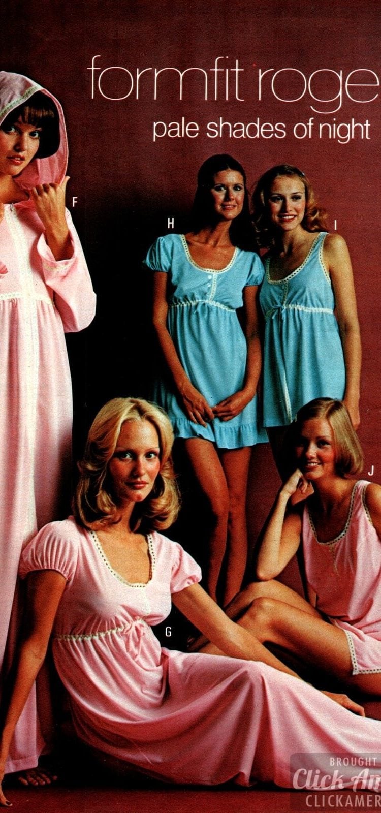 Retro 70s sleepwear for women (7) Click Americana