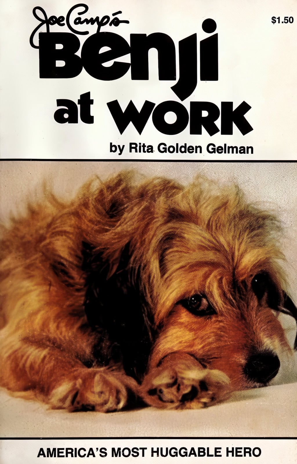 Benji movie magic: How a stray dog stole America's heart in the 1970s 10 Retro Benji at Work book cover via ClickAmericana com