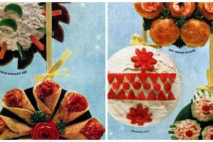 Retro Christmas appetizer recipes from 1965