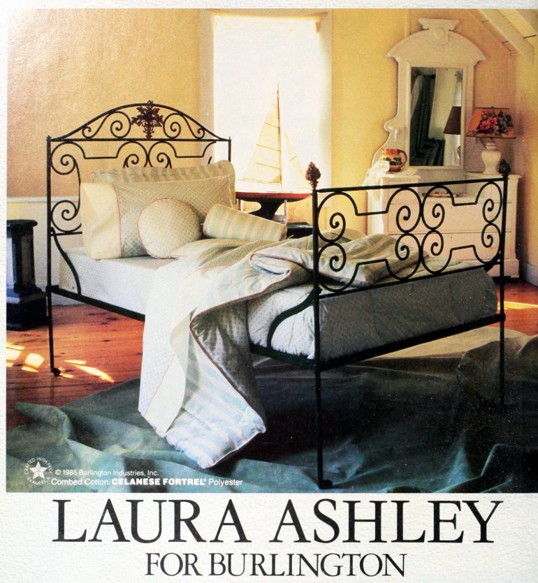 Back in the 80s & 90s, we were obsessed with Laura Ashley home decor