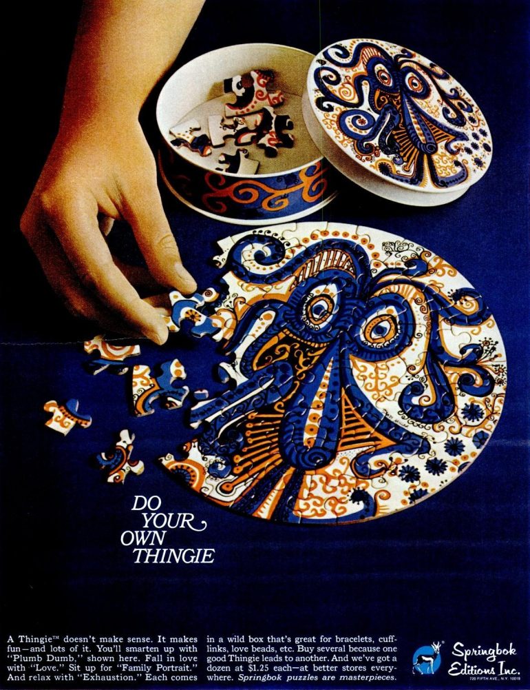 How picture jigsaw puzzles first got popular, and are still fun