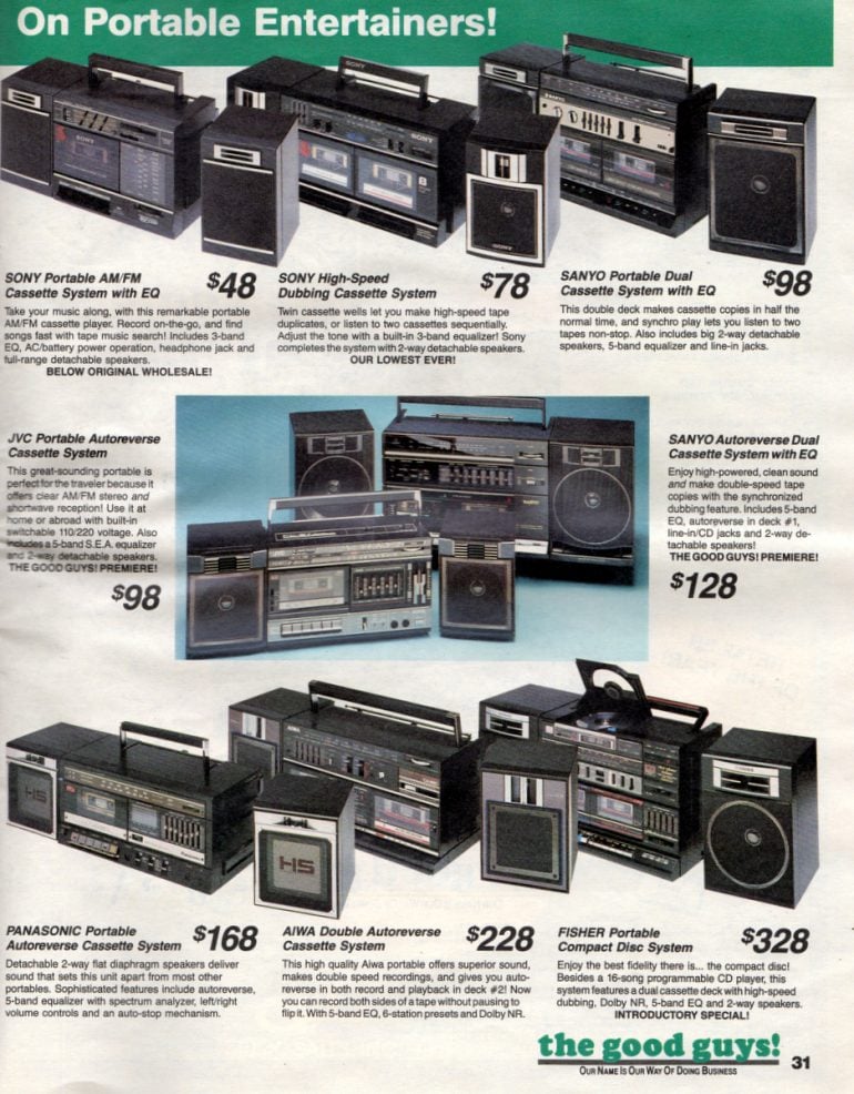 Vintage '80s tech See 1987's hottest TVs, VCRs, stereos, cellular
