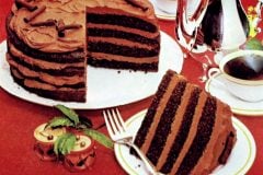 Retro recipe Mocha magic torte (1982)