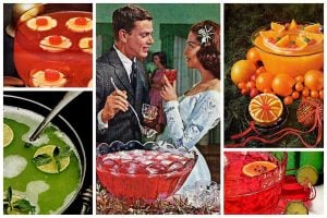 Retro recipes for fruity tart sparkling holiday punch