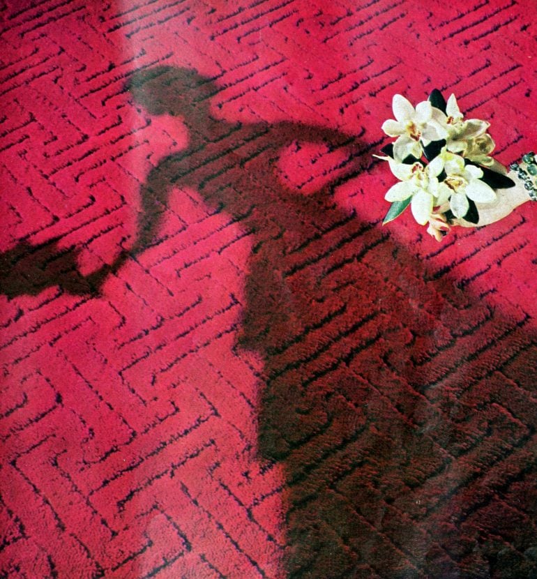 See 70 vintage sculptured & textured carpets that gave homes an old