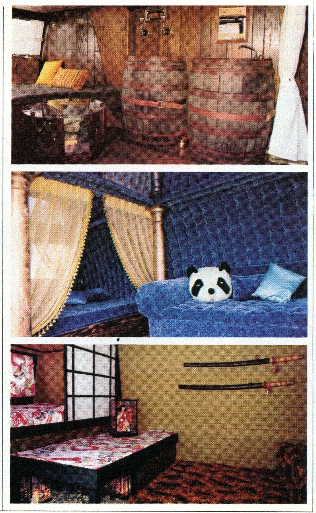 Retro vanning interior - Vans from 1977 via ClickAmericana com