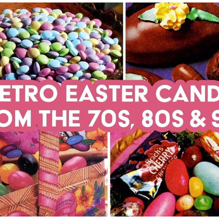 Retro vintage Easter candy 1970s 1980s 1990s