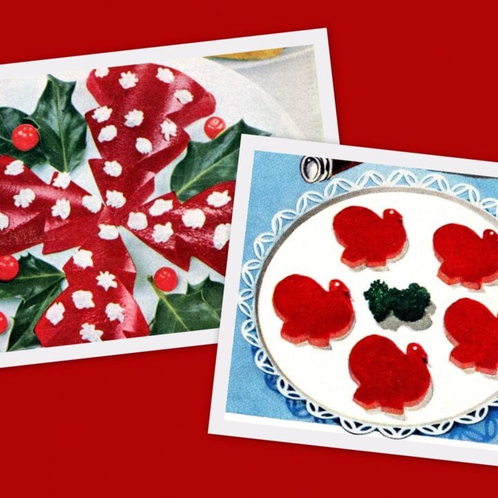 Retro ways to serve canned cranberry sauce