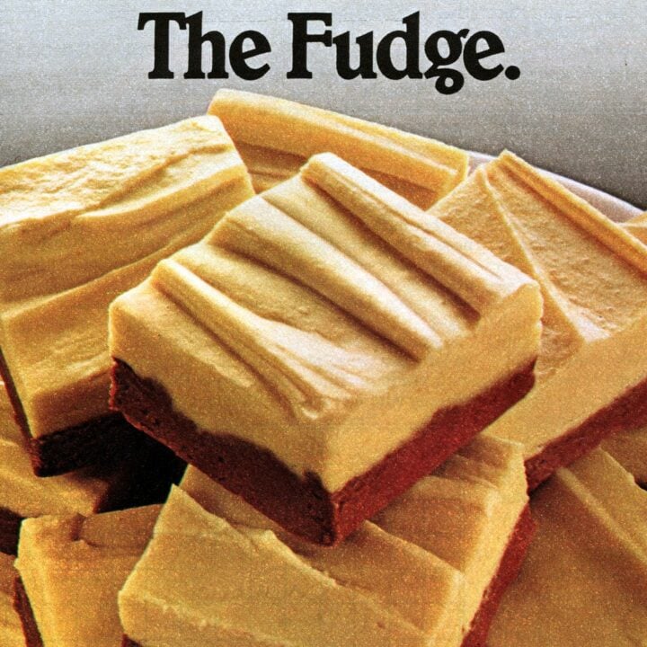 Ribbon fantasy fudge vintage recipe (1981)
