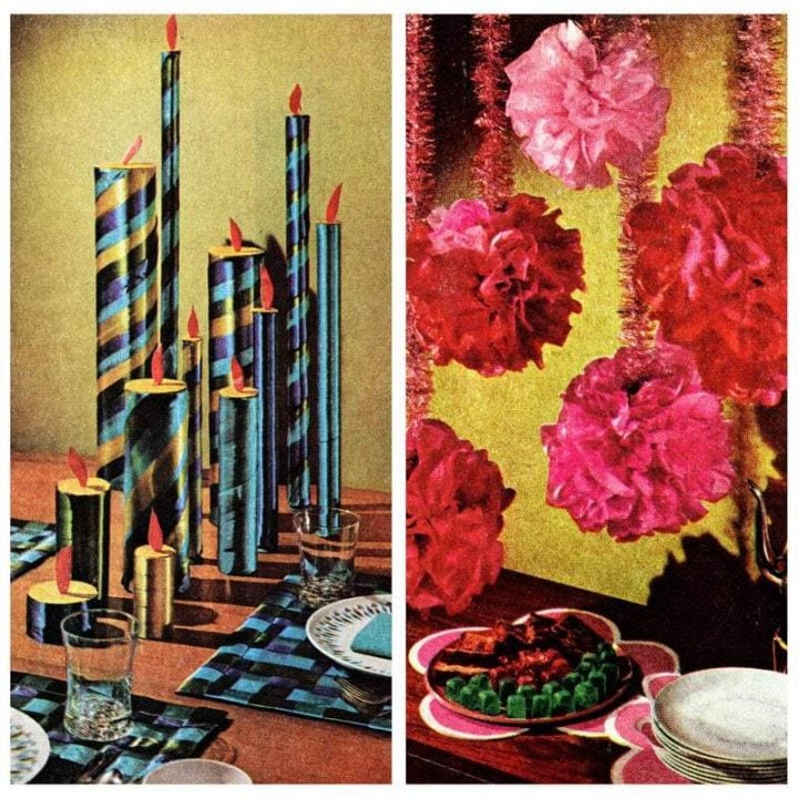 Christmas ribbon crafts for your home (1963)