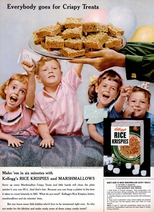 The original Rice Krispies treats recipe from 1940 & its delicious history Click Americana