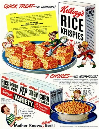 The original Rice Krispies treats recipe from 1940 &amp; its delicious ...