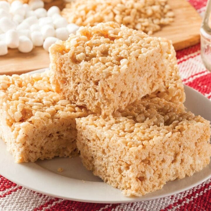 Rice Krispies treats - bar dessert vintage recipe