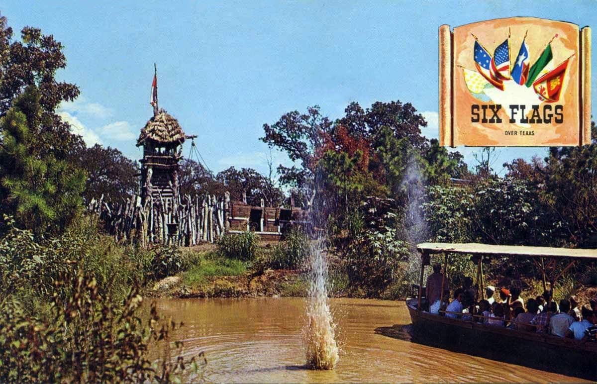 Riverboat at old Six Flags over Texas