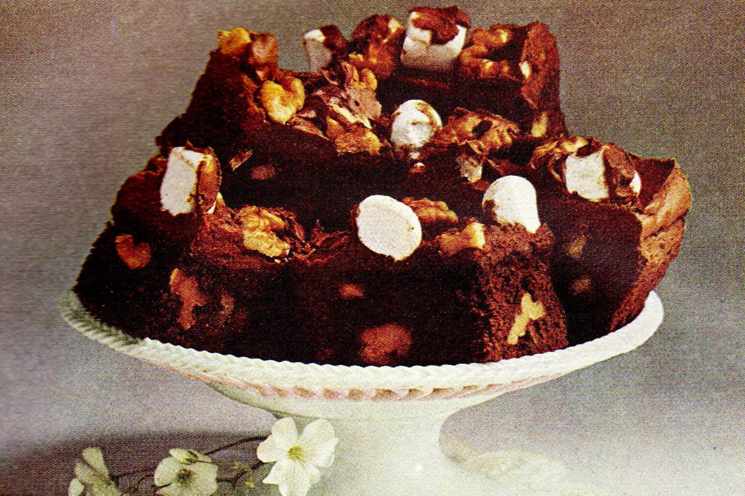 Rocky road bar brownies (1971) - Click Americana