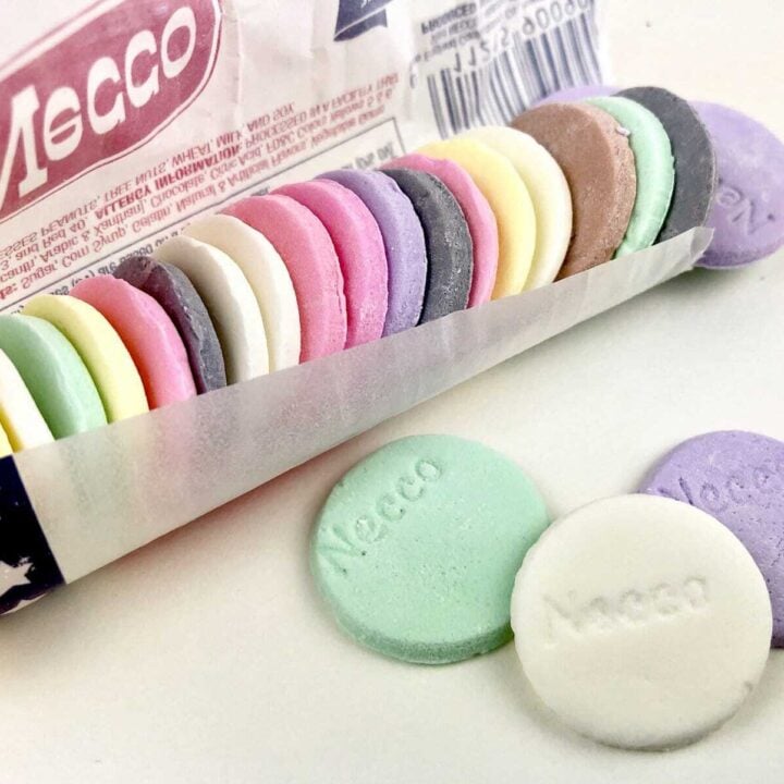 Roll of Necco Wafers - old-fashioned candy